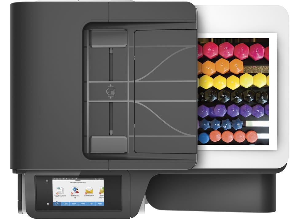 Imprimante multifonction HP PageWide 377dw (J9V80B) — image 4