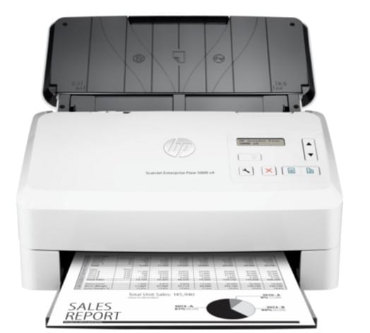 Scanner à alimentation feuille à feuille HP ScanJet Enterprise Flow 5000 s4 (L2755A)