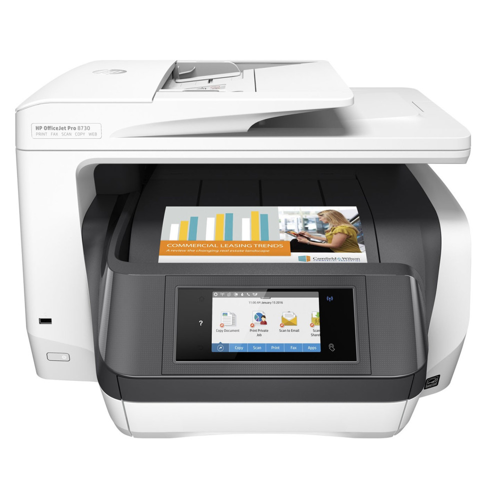 Imprimante tout-en-un HP OfficeJet Pro 8730 (D9L20A)