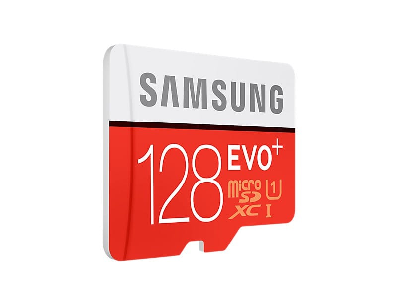 Carte mémoire Samsung 128 GB EVO Plus microSD Card (SD Adapter)