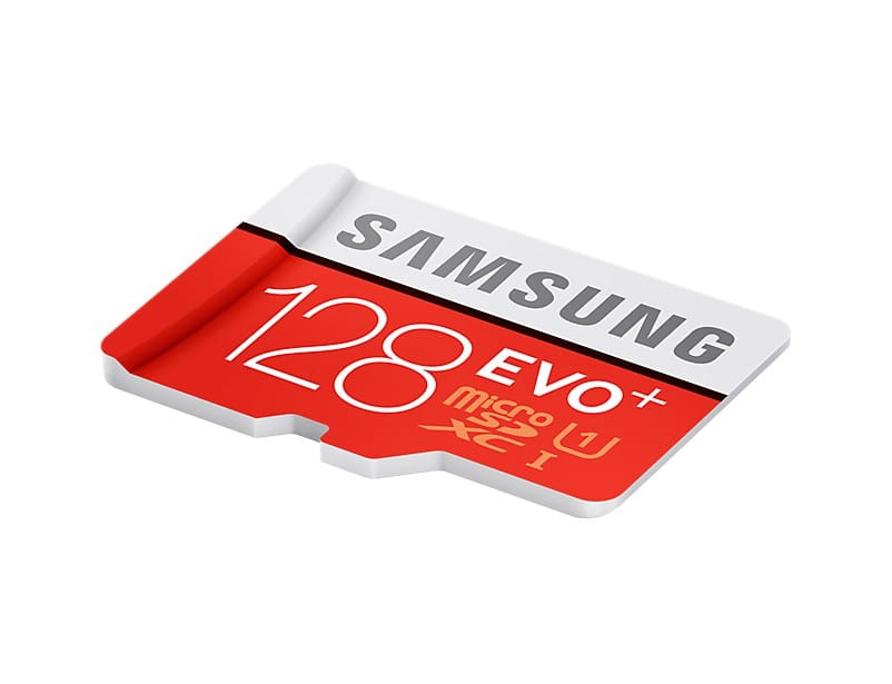 Carte mémoire Samsung 128 GB EVO Plus microSD Card (SD Adapter)