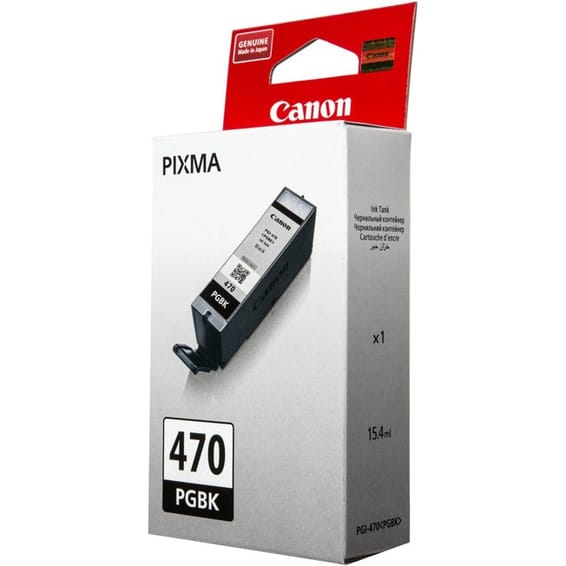 Cartouche d'encre d'origine Canon PGI-470 BK Noir