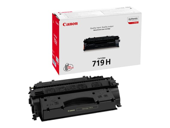Canon 719H Noir - Toner Canon d'origine (3480B002AA)