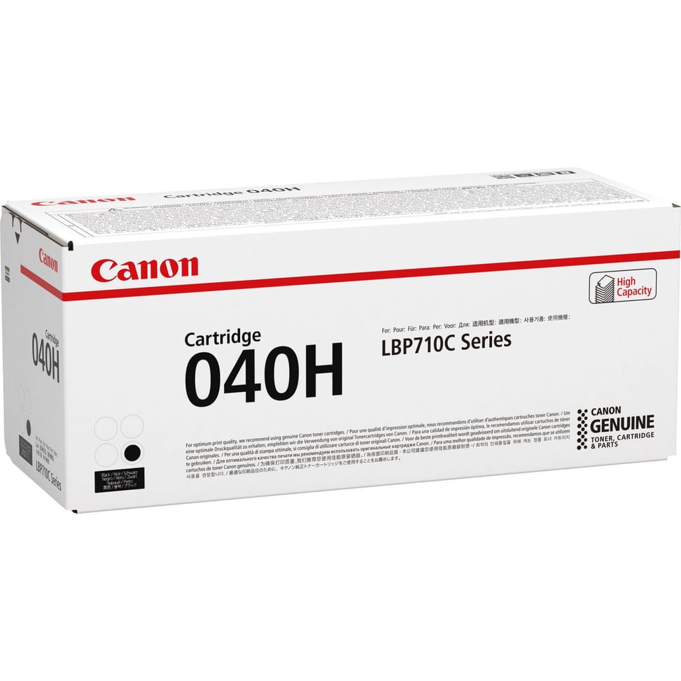 Canon 040H Noir - Toner Canon d'origine (0461C001AA) — image 1