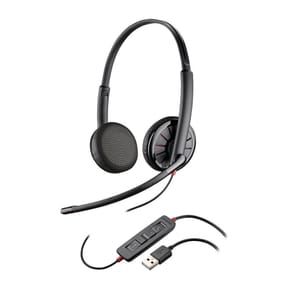 Micro casque filaire Stéréo Plantronics Blackwire 325.1-M