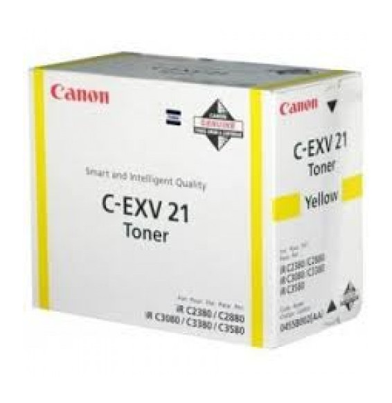 Canon C-EXV 21 Jaune - Toner Canon d'origine (0455B002AA)