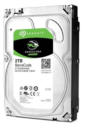 Disque dur interne Seagate BarraCuda - 3.5" 7200 RPM 64 Mo SATA 6 Gb/s