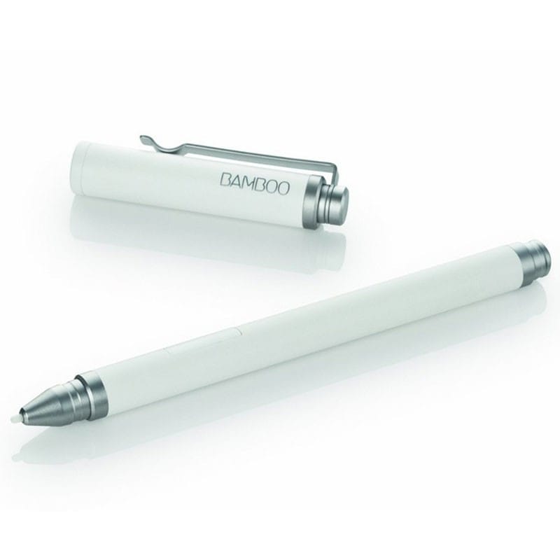 Stylet Wacom Bamboo Stylus Feel pour tablette et smartphone Galaxy Note - Blanc