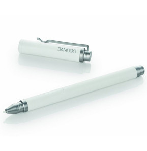 Stylet Wacom Bamboo Stylus Feel pour tablette et smartphone Galaxy Note - Blanc