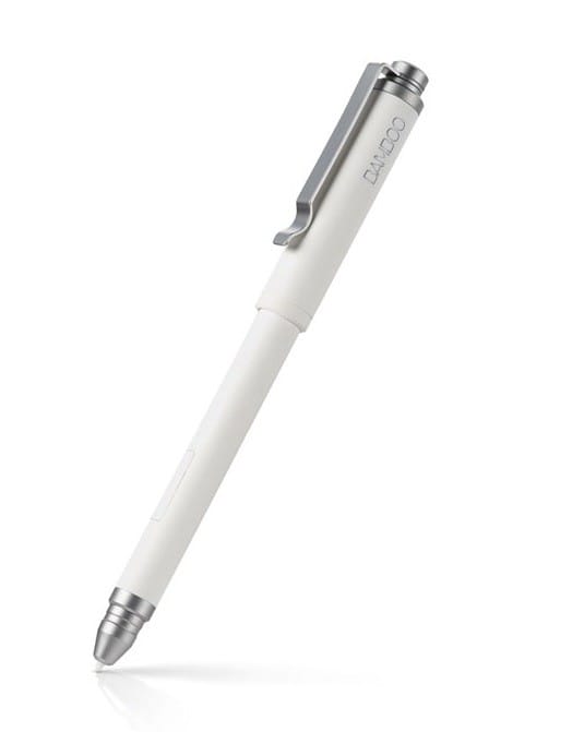 Stylet Wacom Bamboo Stylus Feel pour tablette et smartphone Galaxy Note - Blanc