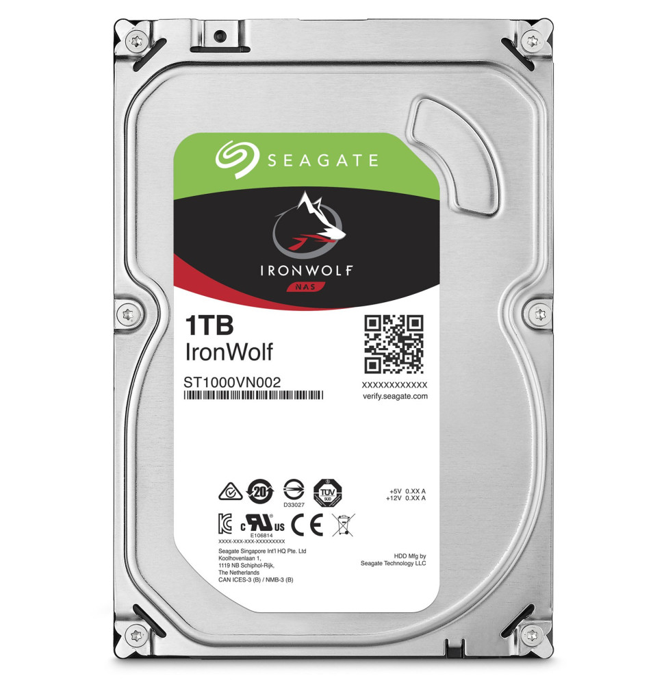 Disque dur interne Seagate BarraCuda - 3.5" 7200 RPM 64 Mo SATA 6 Gb/s