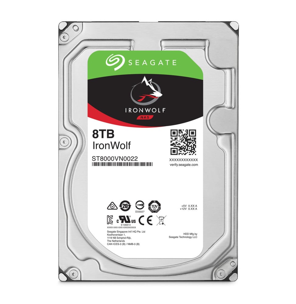 Disque dur interne 4 TB Seagate BarraCuda - 3.5" 5900 RPM 64 Mo SATA 6 Gb/s
