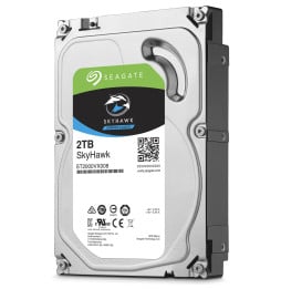 Disque dur interne Seagate SkyHawk - 3.5" 7200 RPM 64 Mo SATA 6 Gb/s pour Vidéosurveillance