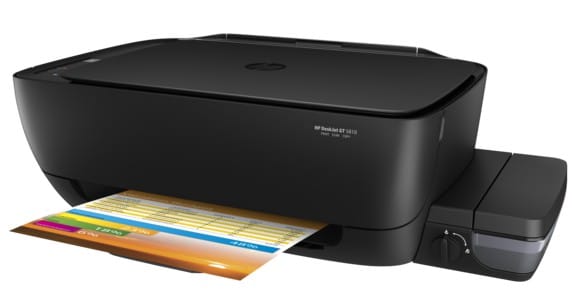 Multifonction Jet d'encre Couleur HP DeskJet GT 5810 avec des réservoirs intégrés d'encre