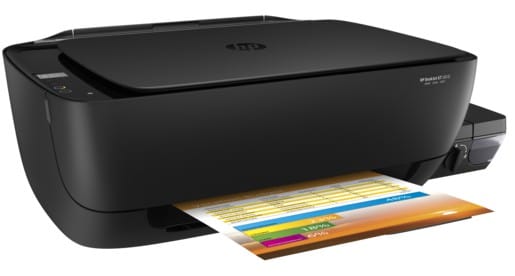 Multifonction Jet d'encre Couleur HP DeskJet GT 5810 avec des réservoirs intégrés d'encre