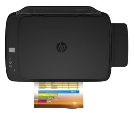 Multifonction Jet d'encre Couleur HP DeskJet GT 5810 avec des réservoirs intégrés d'encre