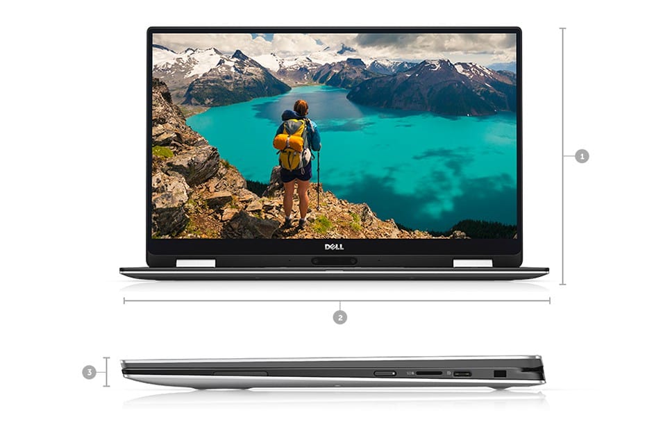 Ordinateur portable Dell XPS 13 (9365) 2-en-1 (XPS13-I7-7Y75A) — image 3