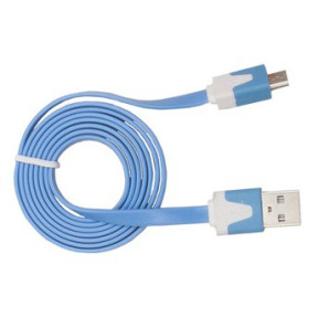 Urban Factory Câble USB/Micro USB pour Téléphone - Bleu