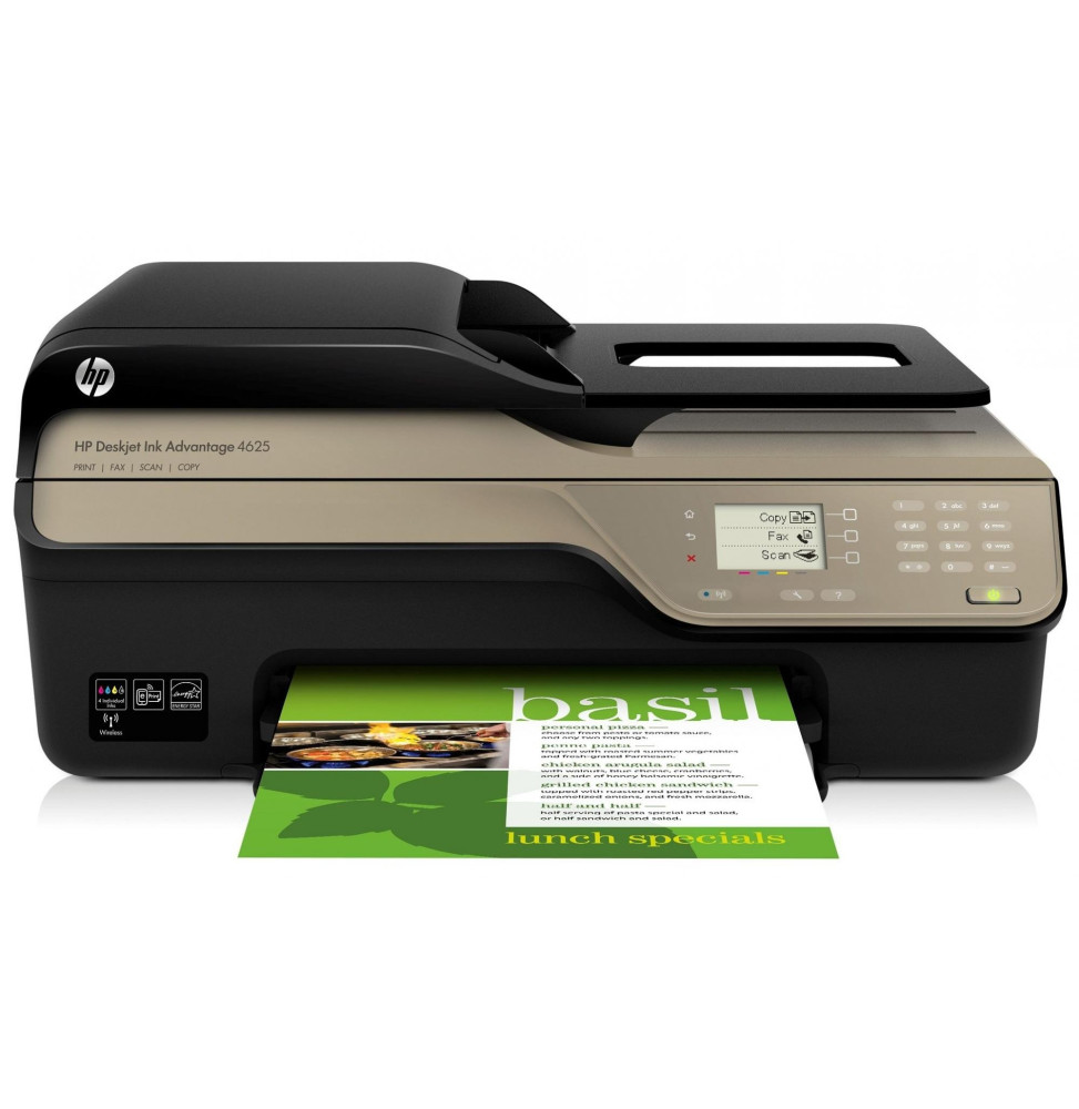 Imprimante HP Deskjet Ink Advantage 4625 e-All-in-One (CZ284C)