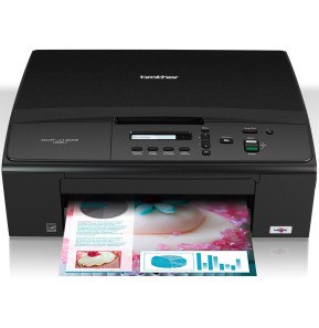 Imprimante jet d'encre couleur 3-en-1 wifi Brother DCP-J140W 