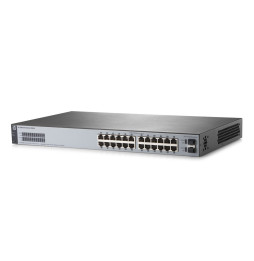 Switch Administrable HPE 1820-24G 24 ports Gigabit + 2 ports combo SFP (J9980A)