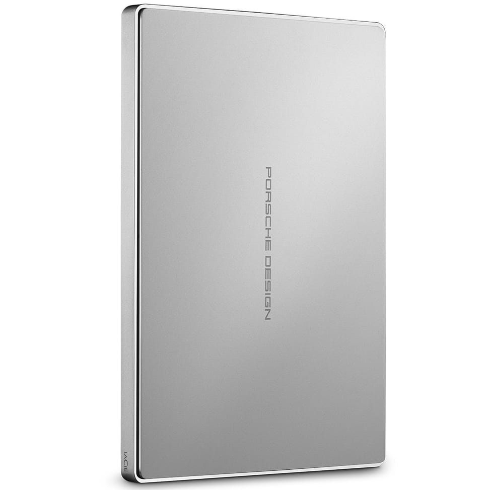 Disque dur portable en aluminium LaCie Porsche Design Mobile Drive Silver - USB 3.1 Type-C — image 8