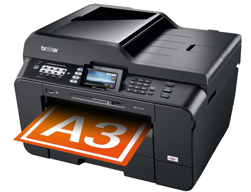 Imprimante jet d'encre couleur 4-en-1 wifi Brother MFC-J6910DW — image 5
