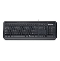 Clavier Microsoft Wired Keyboard 600 - Noir (AZERTY, Français)