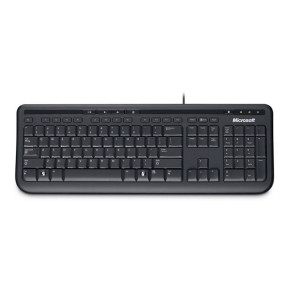 Clavier Microsoft Wired Keyboard 600 - Noir (AZERTY, Français)