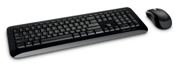Ensemble clavier/souris sans fil Microsoft Wireless Comfort Desktop 850 (AZERTY, Français)