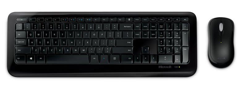 Ensemble clavier/souris sans fil Microsoft Wireless Comfort Desktop 850 (AZERTY, Français) — image 2