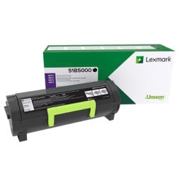 Toner Noir Lexmark MS317, MX317 - 2500 Pages (51B5000)