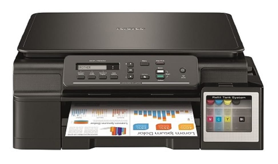 Imprimante multifonction à réservoirs rechargeables Brother DCPT500W — image 1