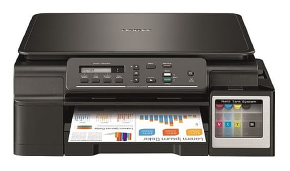 Imprimante multifonction à réservoirs rechargeables Brother DCPT500W