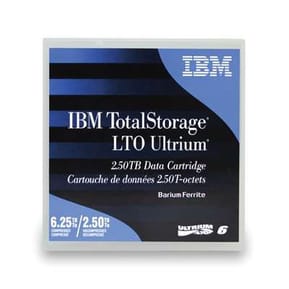 Cartouche de données IBM LTO 6 Ultrium 2.5 TB (IBM00V7590)