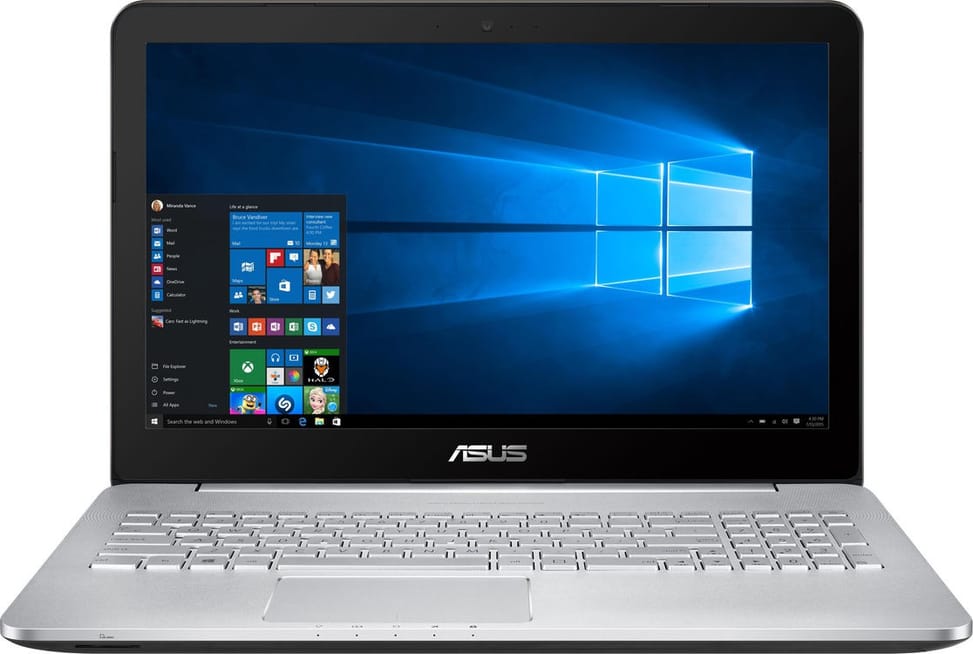PC Portable ASUS N552VX-XO157T série N Gris (90NB09P1-M04710) — image 2