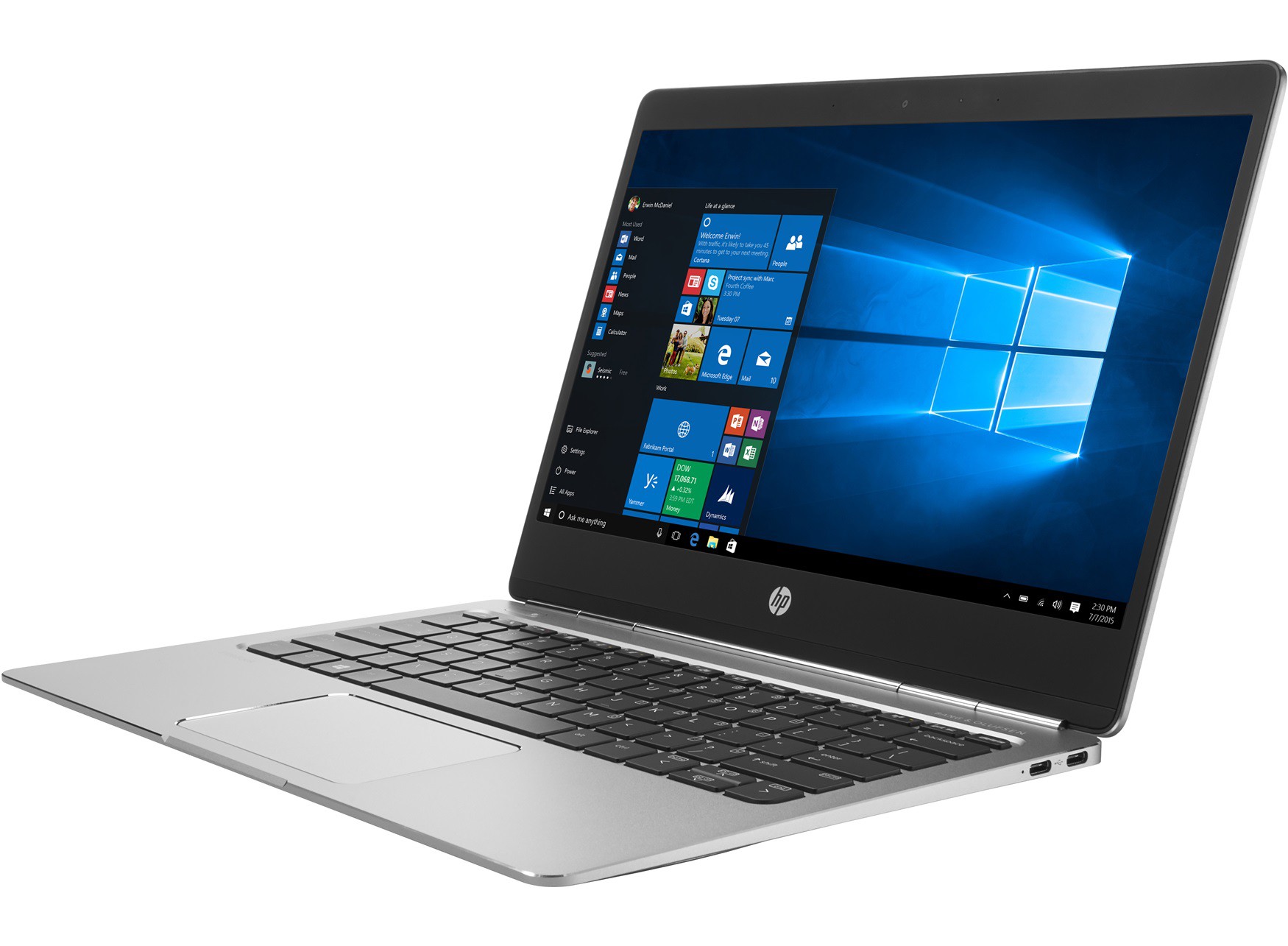 PC Portable Tactile HP EliteBook Folio G1 (V1C36EA) prix Maroc