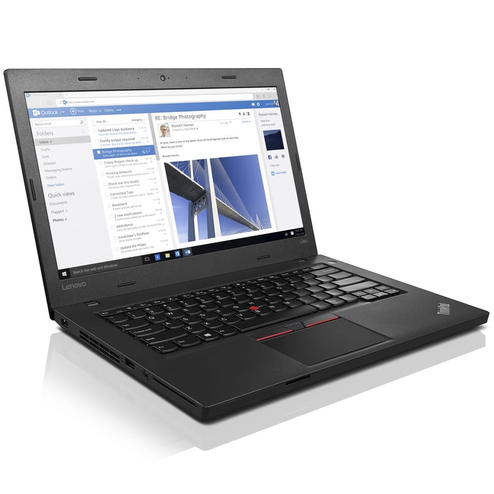 Ordinateur Portable Lenovo ThinkPad L460 (20FU001WFE) — image 1