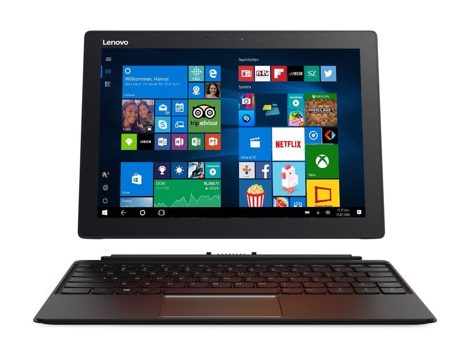 Tablette PC 2-en-1 Lenovo Miix 720 Gris (80VV00AEFE) — image 3