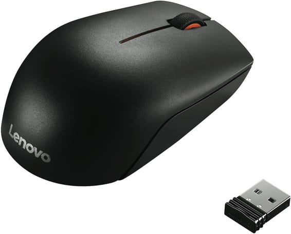 Souris sans fil USB Lenovo 300 Noir (GX30K79401)