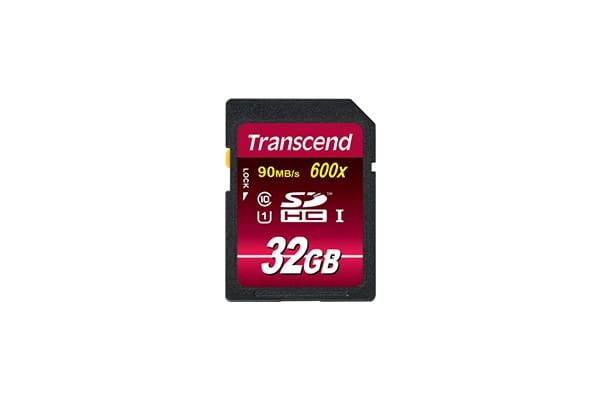 Carte mémoire Transcend 32GB SDHC CLASS (TS32GSDHC10U1) — image 1