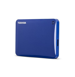 Disque dur externe Toshiba Canvio CONNECT II - 1TB USB 3.0 Bleu