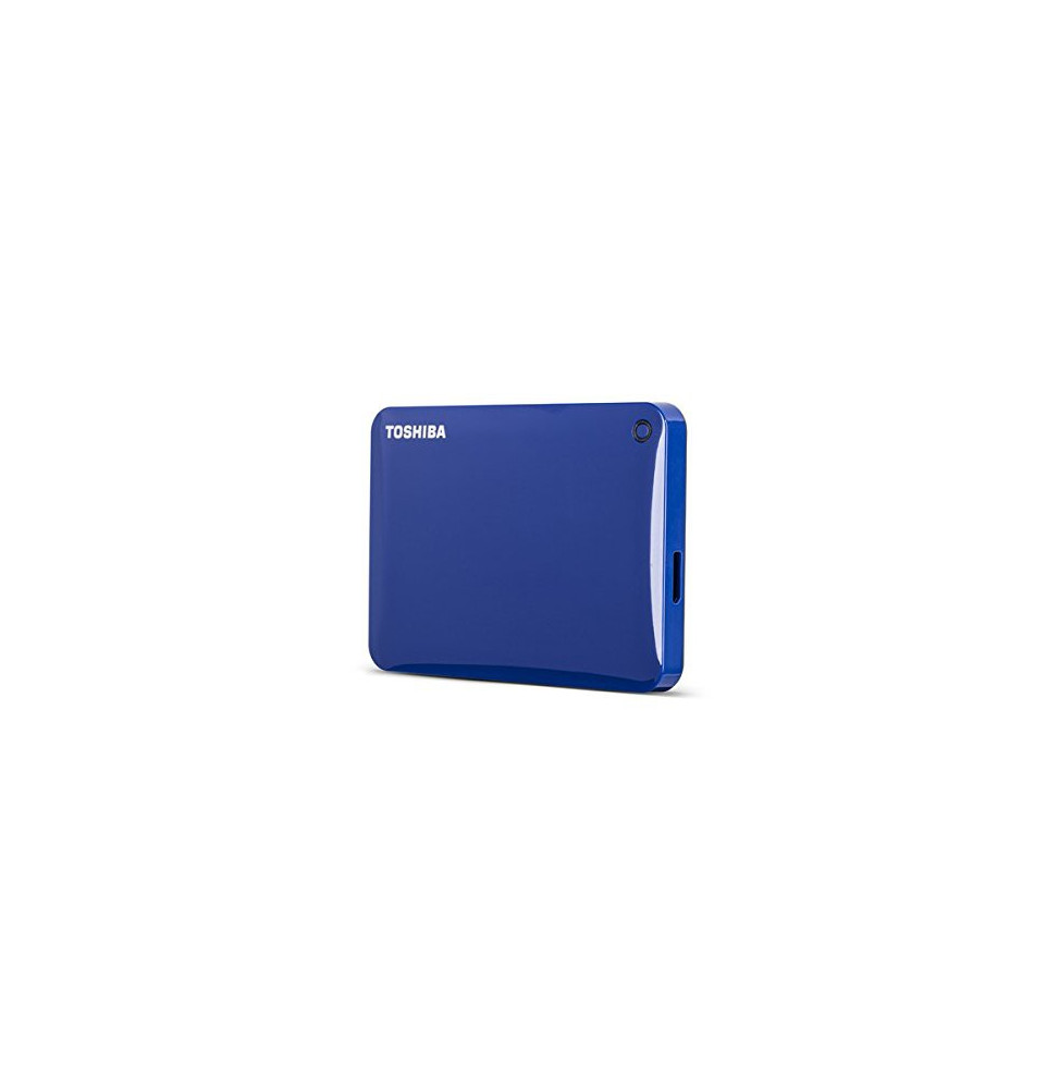 Disque dur externe Toshiba Canvio CONNECT II - 1TB USB 3.0 Bleu