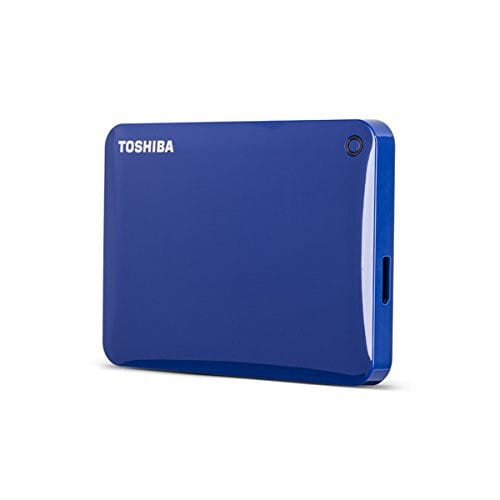 Disque dur externe Toshiba Canvio CONNECT II - 1TB USB 3.0 Bleu