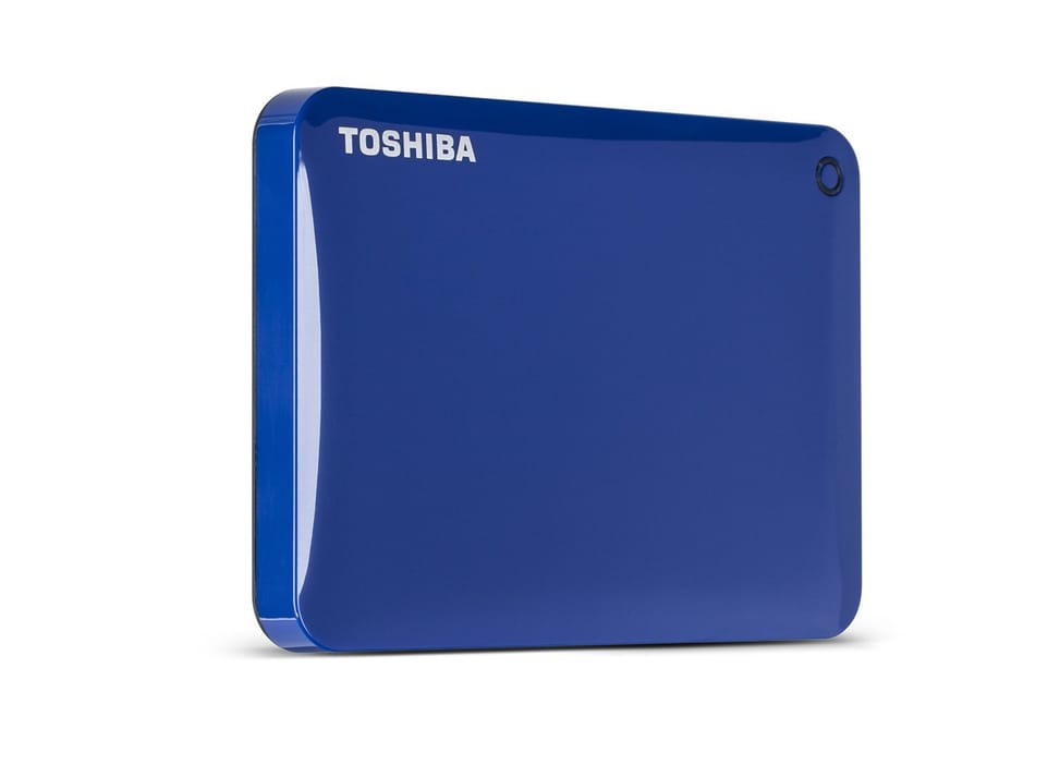 Disque dur externe Toshiba Canvio CONNECT II - 1TB USB 3.0 Bleu