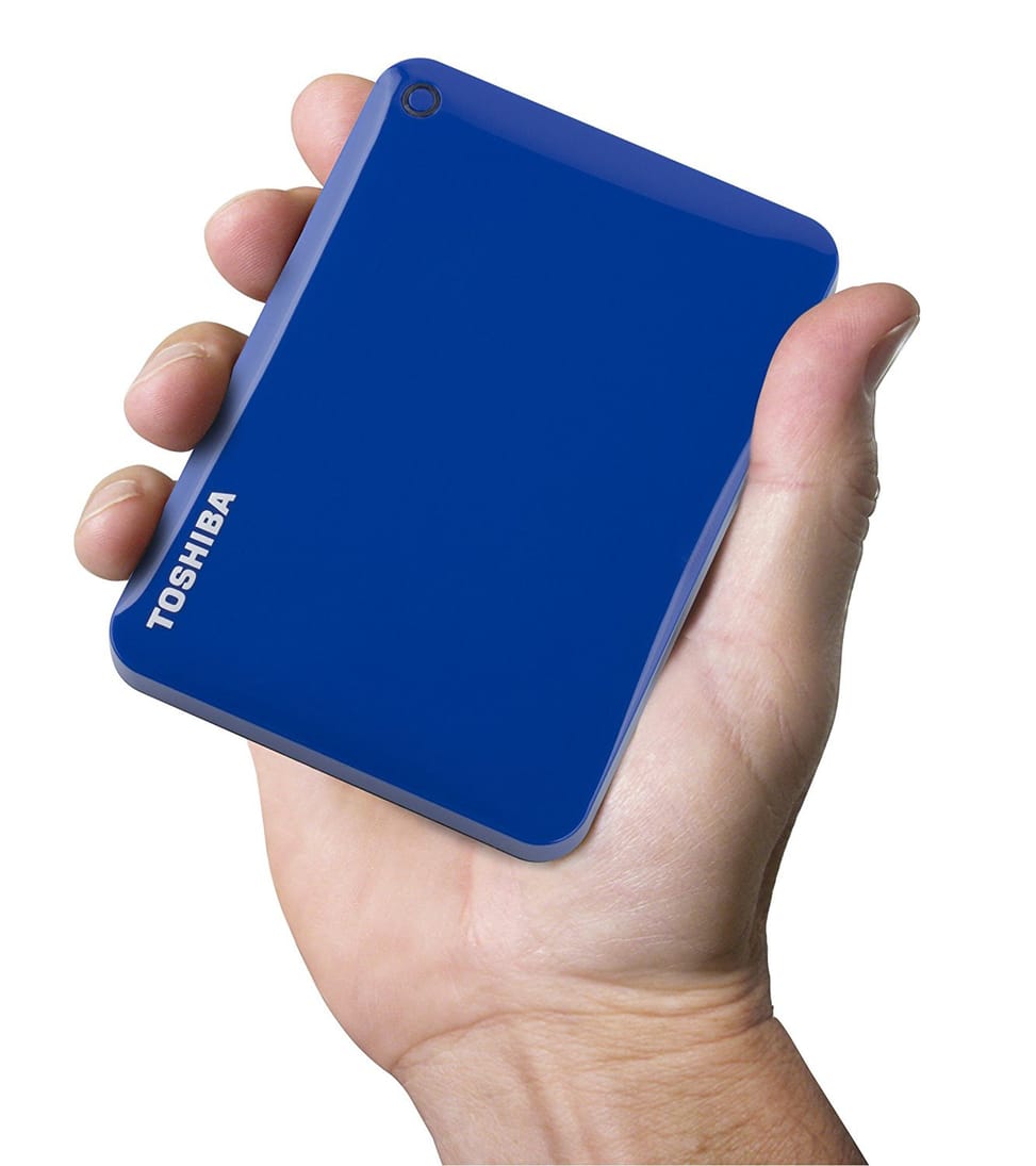 Disque dur externe Toshiba Canvio CONNECT II - 1TB USB 3.0 Bleu