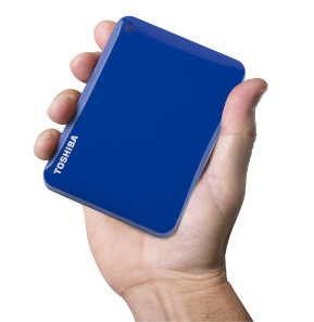 Disque dur externe Toshiba Canvio CONNECT II - 1TB USB 3.0 Bleu