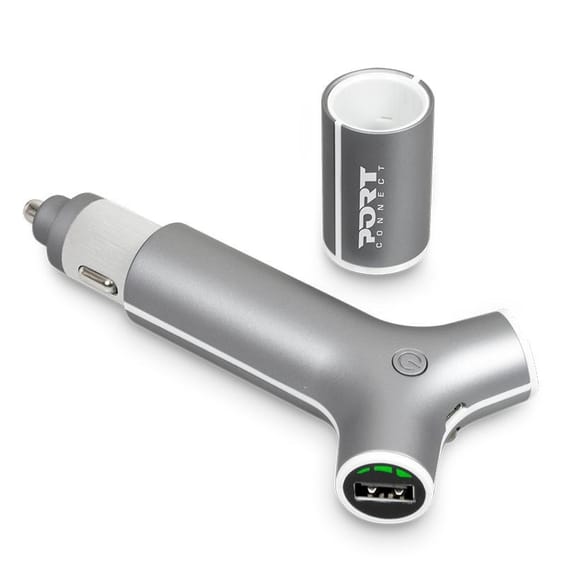 Batterie de secours PowerBank Port-Designs - Chargeur voiture allume cigare (501730)