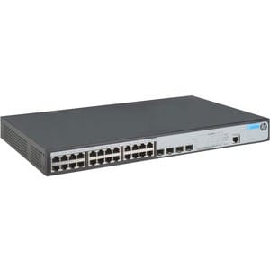 جهاز Switch مُدار HP 1920-24G-POE+ (370 W) - قابل للتثبيت في الرف (JG926A) — صورة 3