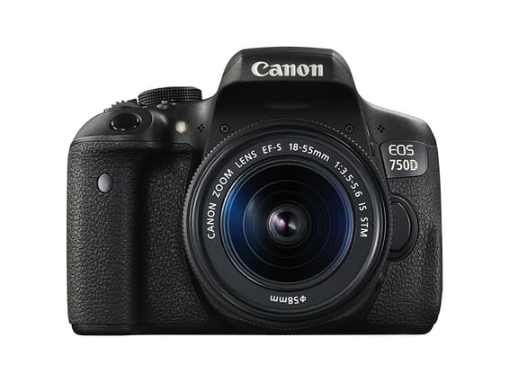 Reflex Canon EOS 750D + Objectif Canon EF-S 18-55mm IS STM (0592C005BA)